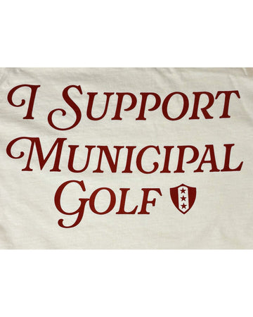 "I Support Municipal Golf" T-shirt